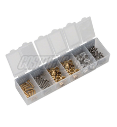 Kleinteilesortiment für Hydraulikleitungen, JAGWIRE
Mini Combo Box
Größe: 6 Fächer, Farbe: Transparent, VE: 1 Stk. - Produktbild - 1