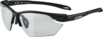Sonnenbrille Alpina Twist Five S HR V Rahmen schwarz matt, Glas sw, Kat. 1-3 - Produktbild - 1
