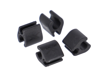 XLC Kabelclip für Di2 BR-X118 Ø2,5mm Kabel, Ø5mm Aussenhülle 4er Set - Produktbild - 1