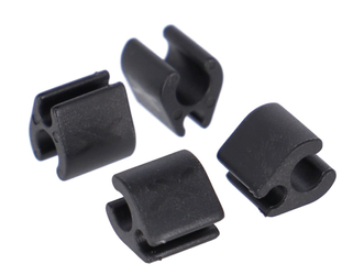 XLC Kabelclip für Di2 BR-X118 Ø2,5mm Kabel, Ø5mm Aussenhülle 30er Set - Produktbild - 1