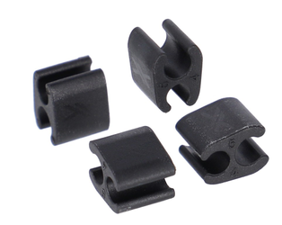 XLC Kabelclip BR-X119 Ø4mm Kabel, Ø5mm Aussenhülle 30er Set - Produktbild - 1