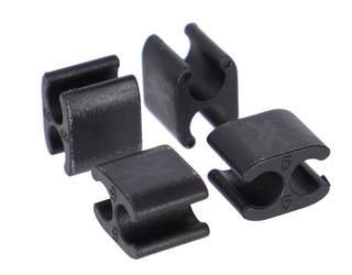 XLC Kabelclip BR-X122 Ø5mm Kabel, Ø5mm Aussenhülle 30er Set - Produktbild - 1
