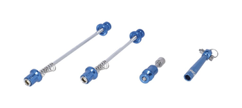 XLC Schnellspannset QR-L08 blau, diebstahlgesichert - Produktbild - 1