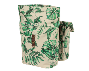 Doppelpacktasche Basil Ever-Green sandshell beige, 28x16x35cm, 28-38ltr - Produktbild - 2