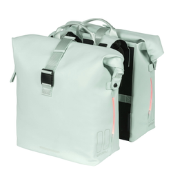 Doppelpacktasche Basil SoHo Nordlicht pastellgrün, 31x13x37cm, 41ltr - Produktbild - 1