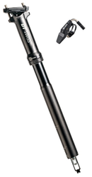 Vario-Sattelstütze D 232 Alu 60 mm, DT SWISS
Mit L1 Remote Lever und Reduzierhülse
Größe: 30,9 mm, Farbe: Schwarz, Gewicht: 416 g, VE: 1 St. - Produktbild - 1