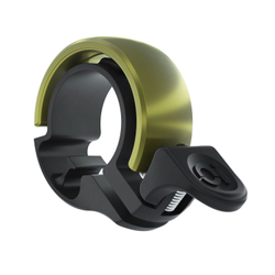 Knog Oi Classic Small Fahrradklingel, 22.2mm, black/olive - Produktbild - 2