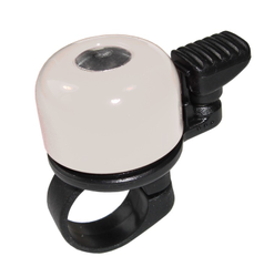 Mini-Glocke Billy weiß, Alu, Ø22,2mm - Produktbild - 1 Mini-Glocke Billy weiß, Alu, Ø22,2mm - Produktbild - 1