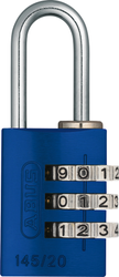 Zahlenschloss 145/20 blau B/DFNLI - Produktbild - 1 Zahlenschloss 145/20 blau B/DFNLI - Produktbild - 1