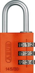 Zahlenschloss 145/30 orange B/DFNLI - Produktbild - 1 Zahlenschloss 145/30 orange B/DFNLI - Produktbild - 1