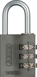 Zahlenschloss 145/30 titanium B/DFNLI - Produktbild - 1