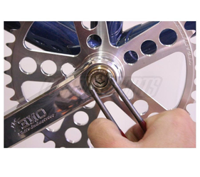 White Industries Kurbelschraube für 4-Kant, paar, silver - Produktbild - 1