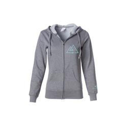 Crankbrothers Sweatshirt Horizon Zip Women, gunmetal, XS SALE - Produktbild - 1