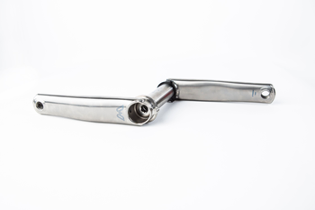 Cane Creek eeWings Mountain Kurbel, 165mm, 68/73mm, 30mm, brushed titanium - Produktbild - 1