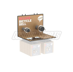 Knog Oi Luxe Small/Large Fahrradklingel NUR DISPLAY für 16 Klingeln (OHNE BESTÜCKUNG) - Produktbild - 1