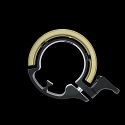 Knog Oi Classic Large Fahrradklingel, 23.8 <br>- 31.8mm, brass - Produktbild - 3