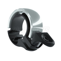 Knog Oi Classic Small Fahrradklingel, 22.2mm, black/silver polished - Produktbild - 1
