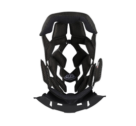 Troy Lee Designs D4 Composite/Carbon Headliner Helmpolster, black, (12mm) L - Produktbild - 1