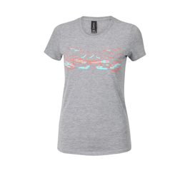 Salsa Electric Wilderness Womens T-Shirt, gray, S SALE - Produktbild - 1