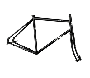 Surly Disc Trucker Reiserad Rahmenkit, 26", 42cm, hi-viz black - Produktbild - 1