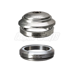 Chris King DropSet 4 Steuersatz, Edelstahl-Lager, 1 1/8", GripLock, IS42/28.6 | IS42/30 45x45, silver - Produktbild - 1