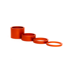 CHRIS KING HEADSET SPACER 12MM, 1 1/8", MATTE MANGO - Produktbild - 1