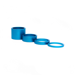 CHRIS KING HEADSET SPACER 12MM, 1 1/8", MATTE TURQUOISE - Produktbild - 1 CHRIS KING HEADSET SPACER 12MM, 1 1/8", MATTE TURQUOISE - Produktbild - 1