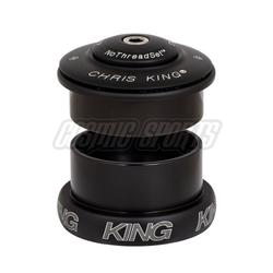 Chris King Inset I5 Tapered Steuersatz, Edelstahl-Lager, 1 1/8"-1.5", GripLock, ZS49/28.6 | EC49/40, matte black - Produktbild - 1