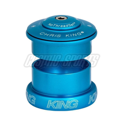 Chris King Inset I5 Tapered Steuersatz, Edelstahl-Lager, 1 1/8"-1.5", GripLock, ZS49/28.6 | EC49/40, matte turquoise - Produktbild - 1