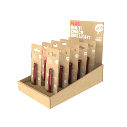 Knog Plus Starter THEKENDISPLAY, StVZO, rote LED, (VE/20), translucent - Produktbild - 2
