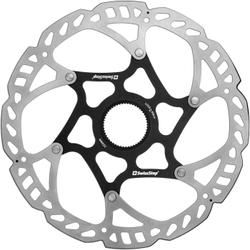 SwissStop Catalyst Pro Centerlock Bremsscheibe 203 mm Silber Schwarz 1 Stück - Produktbild - 3