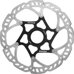 SwissStop Catalyst Pro Centerlock Bremsscheibe 203 mm Silber Schwarz 1 Stück - Produktbild - 2