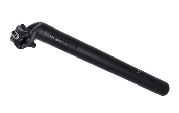 Patentsattelstütze Ergotec Hook 3 Ø30, 9x350mm, schwarz sandg., Alu, SL5 - Produktbild - 1