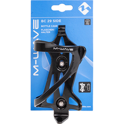 FLASCHENHALTER M-WAVE BC 29 SIDE, SCHWARZ, MESSINGSCHLAGER, 340051 - Produktbild - 1
