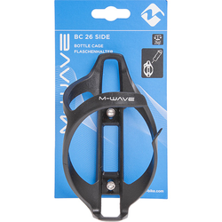 26-556-02-21169868-21169868.jpg FLASCHENHALTER M-WAVE BC 26 SIDE, SCHWARZ, MESSINGSCHLAGER, 340053 - Produktbild - 1