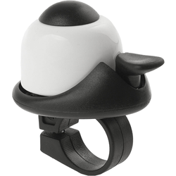 28-108-02-21169890-21169890.jpg Messingschlager Glocke Mini Bella Weiß – kompakte Fahrradklingel, hochwertiges Messing, langlebig, leiser Klang, 420142, ideal für urbanen Fahrradkomfort - Produktbild - 1