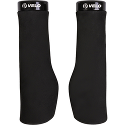 GRIFFE SCHAUMSTOFF VELO ERGO EVA D3, PAAR 131MM/131MM, SCHWARZ, MESSINGSCHLAGER, 410160 - Produktbild - 1