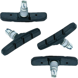 Point Alhonga V-Brake Bremsschuh symmetrisch schwarz 70 mm 2 Paar für Alufelgen - Produktbild - 1 Point Alhonga V-Brake Bremsschuh symmetrisch schwarz 70 mm 2 Paar für Alufelgen - Produktbild - 1