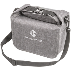 Lenkertasche Suburban Front, 7 Liter, M-Wave, Grau, Messingschlager, 122882 - Produktbild - 1 Lenkertasche Suburban Front, 7 Liter, M-Wave, Grau, Messingschlager, 122882 - Produktbild - 1
