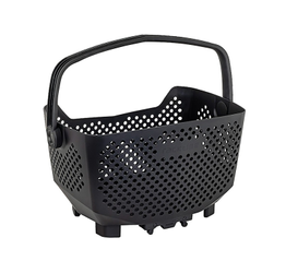 Racktime BASKIT EDGE Fahrradkorb schwarz kompakt bis 10 kg belastbar - Produktbild - 1