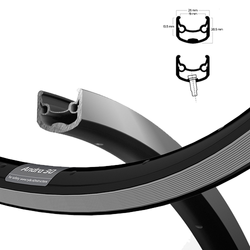 Ryde Andra 30 Felge 19-622 28" schwarz 32 Loch VL 6,5 - Produktbild - 1 Ryde Andra 30 Felge 19-622 28" schwarz 32 Loch VL 6,5 - Produktbild - 1