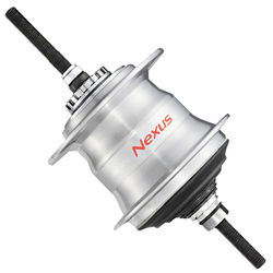 Shimano Nexus SG-C3001-7R Getriebenabe 7-Gang mit Rücktrittbremse, 36 Loch, silber - Produktbild - 1