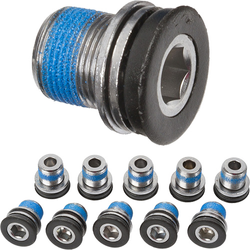 MVSchraub Messingschlager Samox Schrauben für Innenlager ISIS-type Bosch M15x1.0x13L verchromt - Produktbild - 1