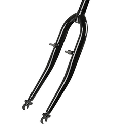 61-010-21170818-21170818.jpg Gabel 20" Gewinde Schwarz, Ø Außen 25,4Mm, Schaft 240Mm/Gew 130Mm, Messingschlager, 392074 - Produktbild - 1