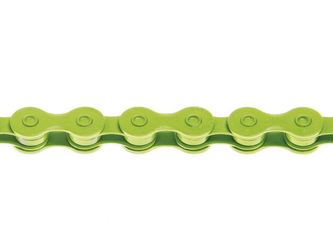 TAYA Kette TB-984 Green Yellow – langlebige Fahrradkette, kompatibel mit 9-fach Schaltungen, robust und präzise für MTB und Trekking - Produktbild - 1 TAYA Kette TB-984 Green Yellow – langlebige Fahrradkette, kompatibel mit 9-fach Schaltungen, robust und präzise für MTB und Trekking - Produktbild - 1