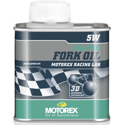 Federgabelöl RACING FORK OIL 5W, MOTOREX
Dose
Größe: 250 ml, Gewicht: 250 g, VE: 1 Stk. - Produktbild - 1