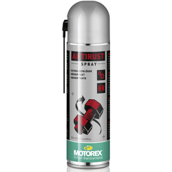 Rostlöser ANTIRUST Spray, MOTOREX
Spraydose mit Dosierschlauch
Größe: 500 ml, Gewicht: 500 g, VE: 1 Stk. - Produktbild - 1