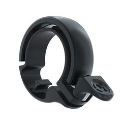 12111KN-01-21243048_1.jpg Knog Oi Classic Large Fahrradklingel, 23.8 <br>- 31.8mm, matte black - Produktbild - 2