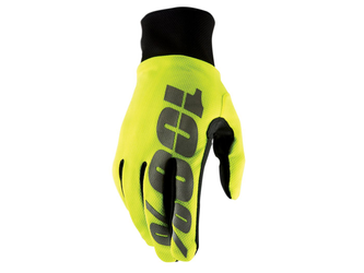 100% Hydromatic wasserdichte Fahrradhandschuhe Größe M Neon Gelb - Produktbild - 2