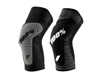 100% Ridecamp Knee Pad, Grey Heather / Black, S - Produktbild - 1